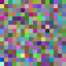 Three-channel projection of the initial latent noise for one-step sample 1
